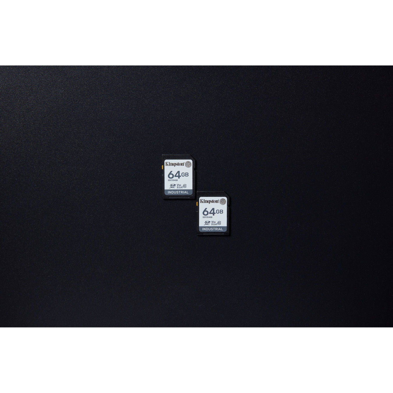 Kingston 64GB SDXC Industrial Card -40°C to 85°C - Black, UHS-I (SDHC), U3, V30, Class 10 — Buy in Cyprus with Fast Delivery