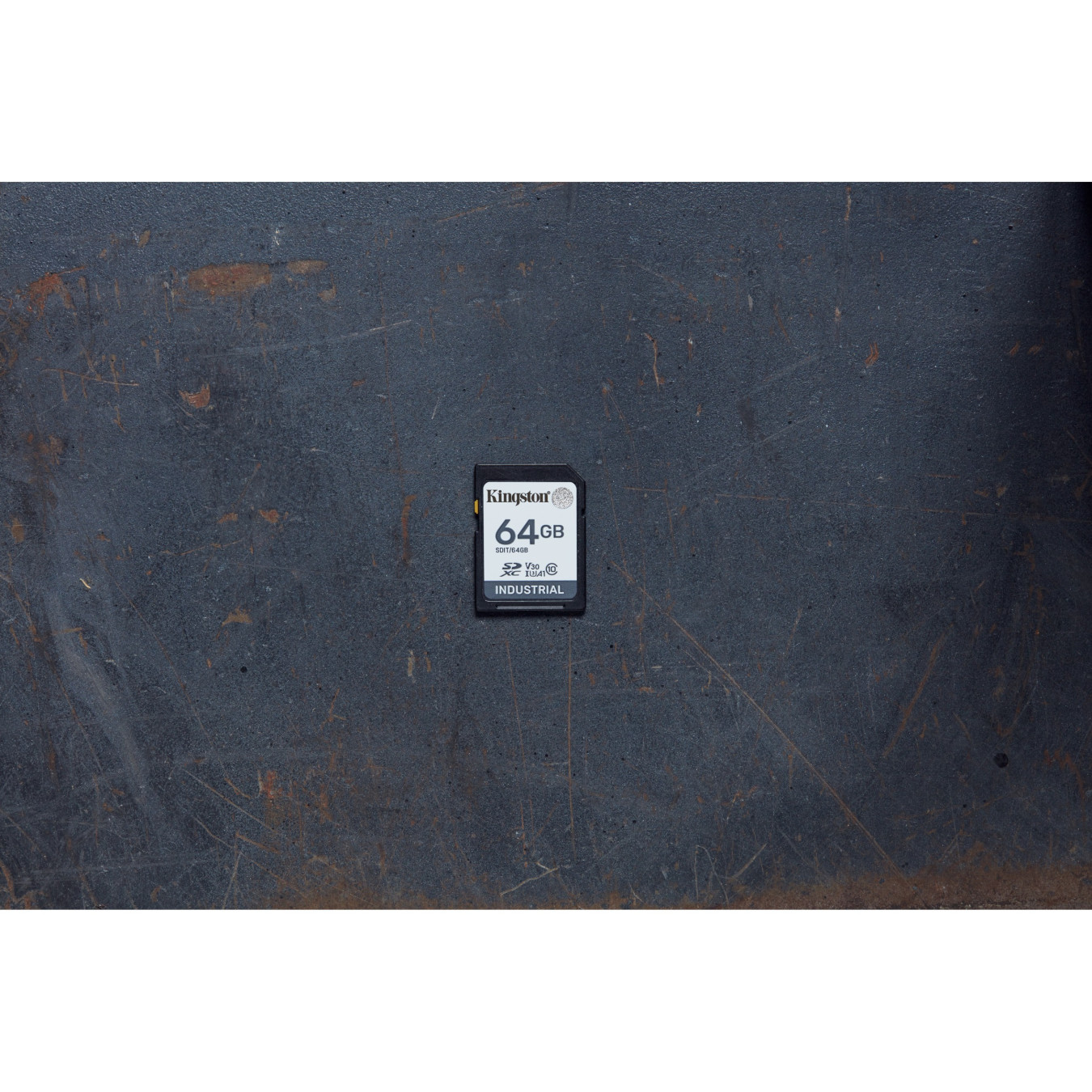 Kingston 64GB SDXC Industrial Card -40°C to 85°C - Black, UHS-I (SDHC), U3, V30, Class 10 — Buy in Cyprus with Fast Delivery