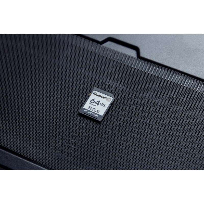 Buy Kingston 64GB SDXC Industrial Card -40°C to 85°C - Black, UHS-I (SDHC), U3... in Cyprus, Nicosia, Limassol, Larnaka, Pafos