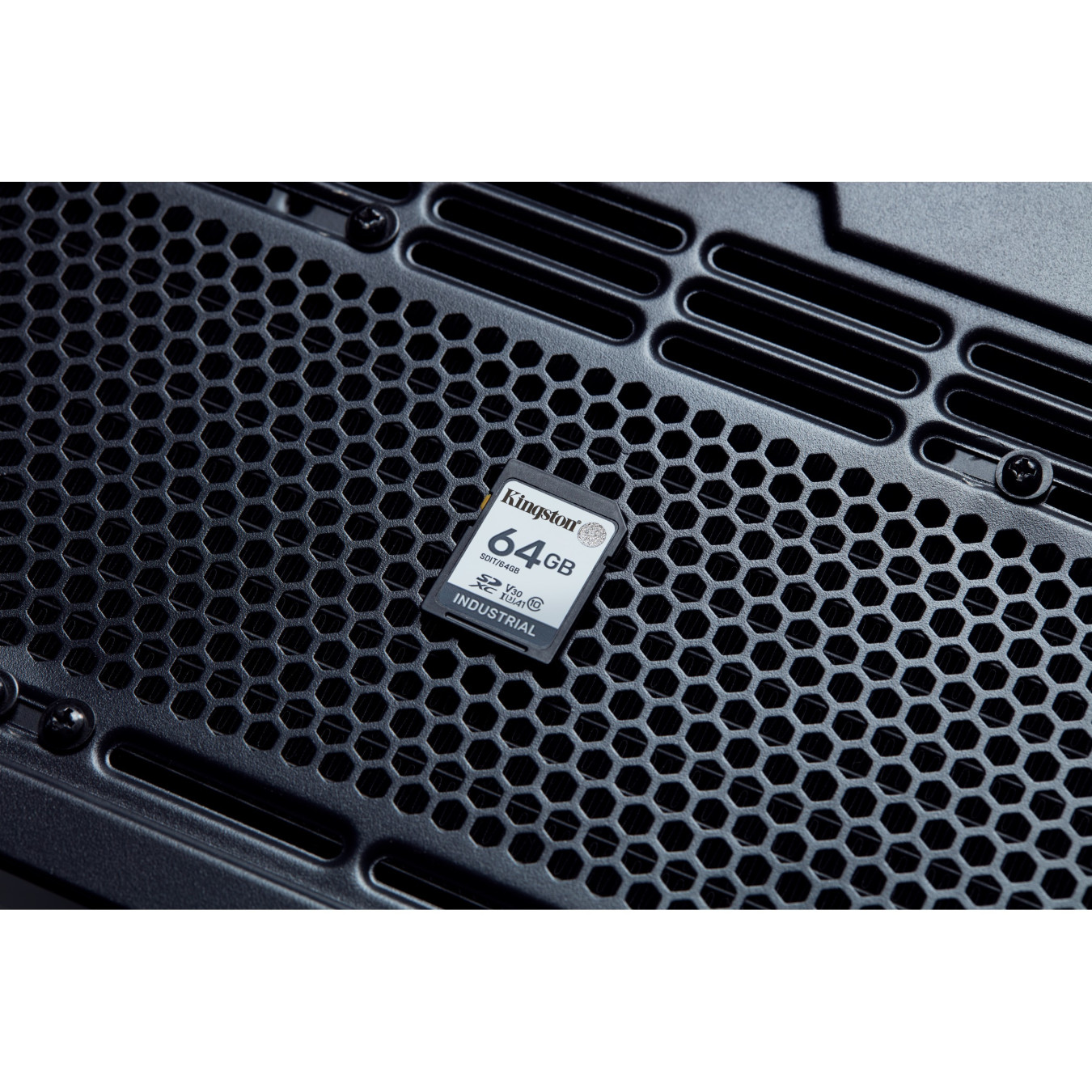Kingston 64GB SDXC Industrial Card -40°C to 85°C - Black, UHS-I (SDHC), U3, V30, Class 10 — Buy in Cyprus with Fast Delivery