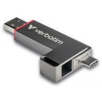 Verbatim Dual QuickStick - 32042 - Grey, 512GB, USB-A & USB-C, 3.2 Gen1 — Buy in Cyprus with Fast Delivery