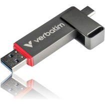 Verbatim Dual QuickStick - 32042 - Grey, 512GB, USB-A & USB-C, 3.2 Gen1 — Buy in Cyprus with Fast Delivery