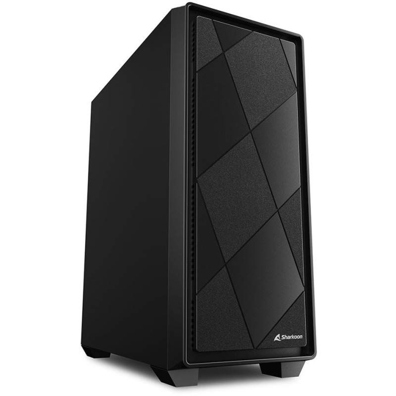 Buy Sharkoon VS8 Midi Tower Case - VS8 - Black, ATX, Micro-ATX, Mini-ITX support in Cyprus, Nicosia, Limassol, Larnaka, Pafos