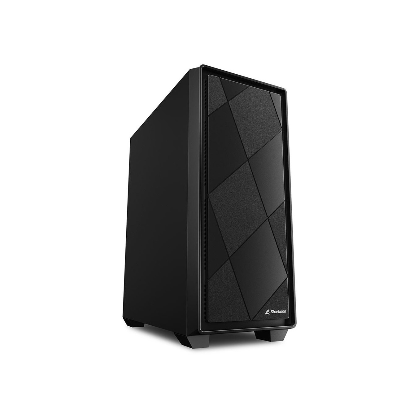Sharkoon VS8 Midi Tower Case - VS8 - Black, ATX, Micro-ATX, Mini-ITX support — Buy in Cyprus with Fast Delivery