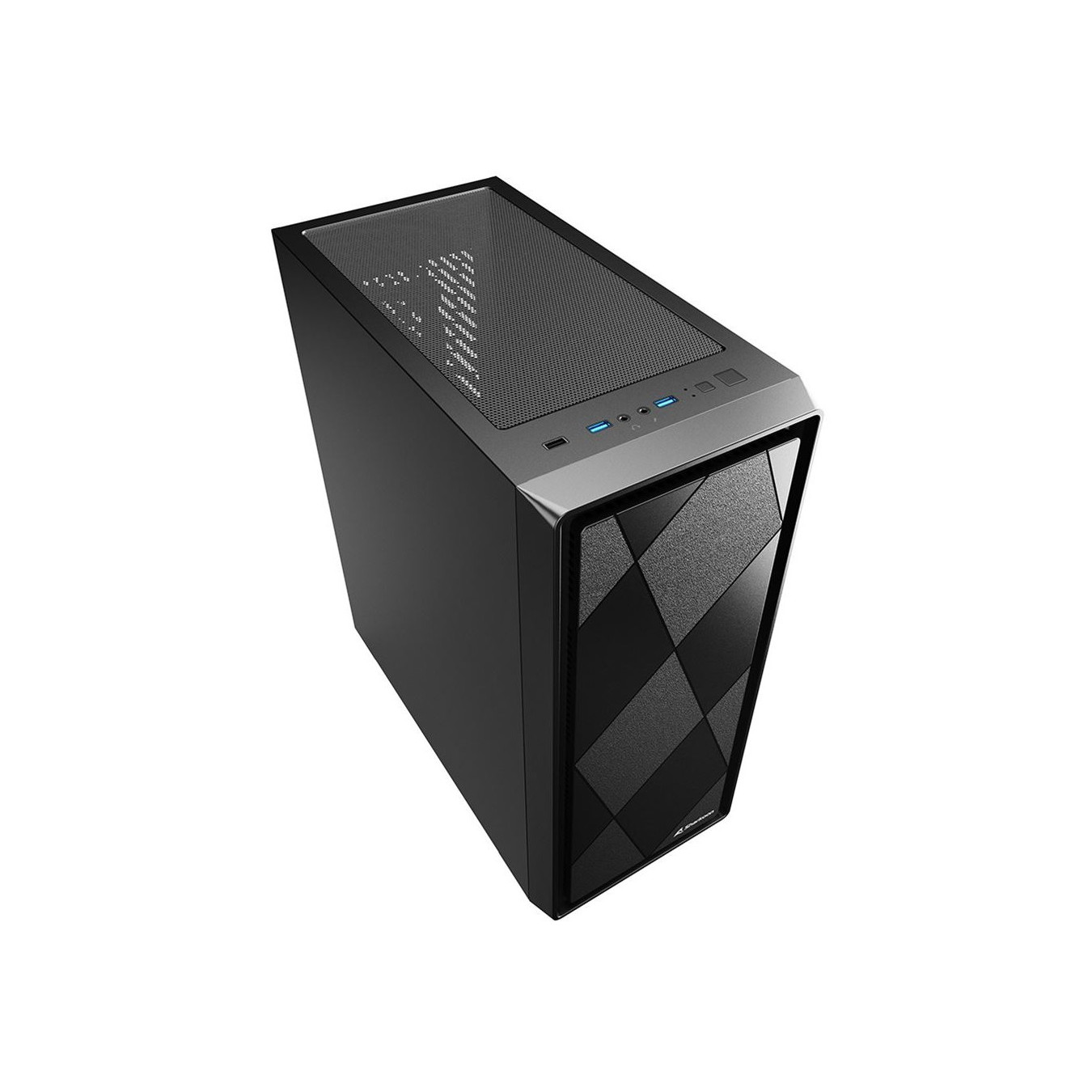 Sharkoon VS8 Midi Tower Case - VS8 - Black, ATX, Micro-ATX, Mini-ITX support — Buy in Cyprus with Fast Delivery