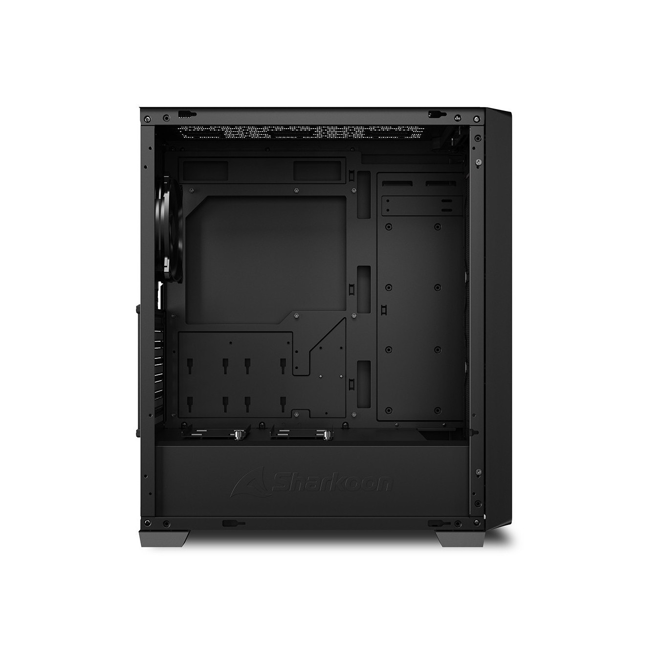 Sharkoon VS8 Midi Tower Case - VS8 - Black, ATX, Micro-ATX, Mini-ITX support — Buy in Cyprus with Fast Delivery