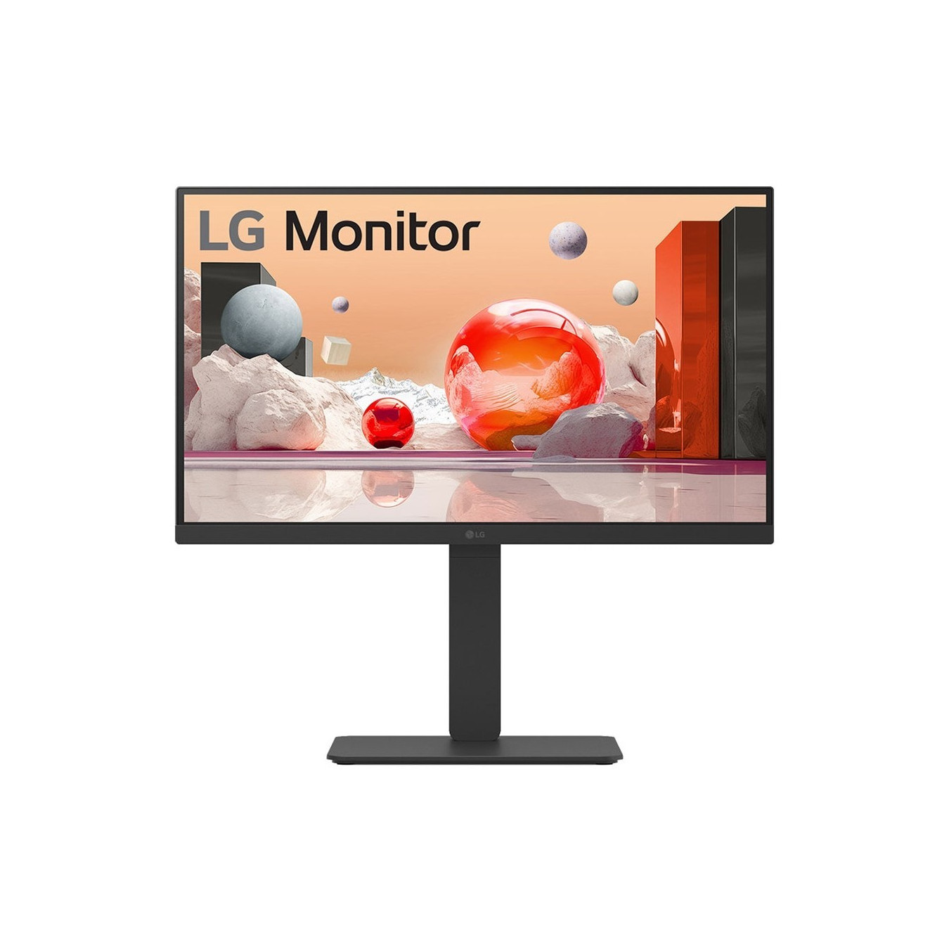 LG 24BA850-B - Black 23.8-inch IPS Full HD Monitor with HDMI/DP and Daisy Chain — Buy in Cyprus with Fast Delivery