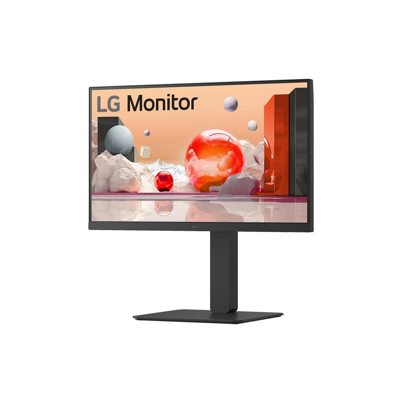 LG 24BA850-B - Black 23.8-inch IPS Full HD Monitor with HDMI/DP and Daisy Chain — Buy in Cyprus with Fast Delivery