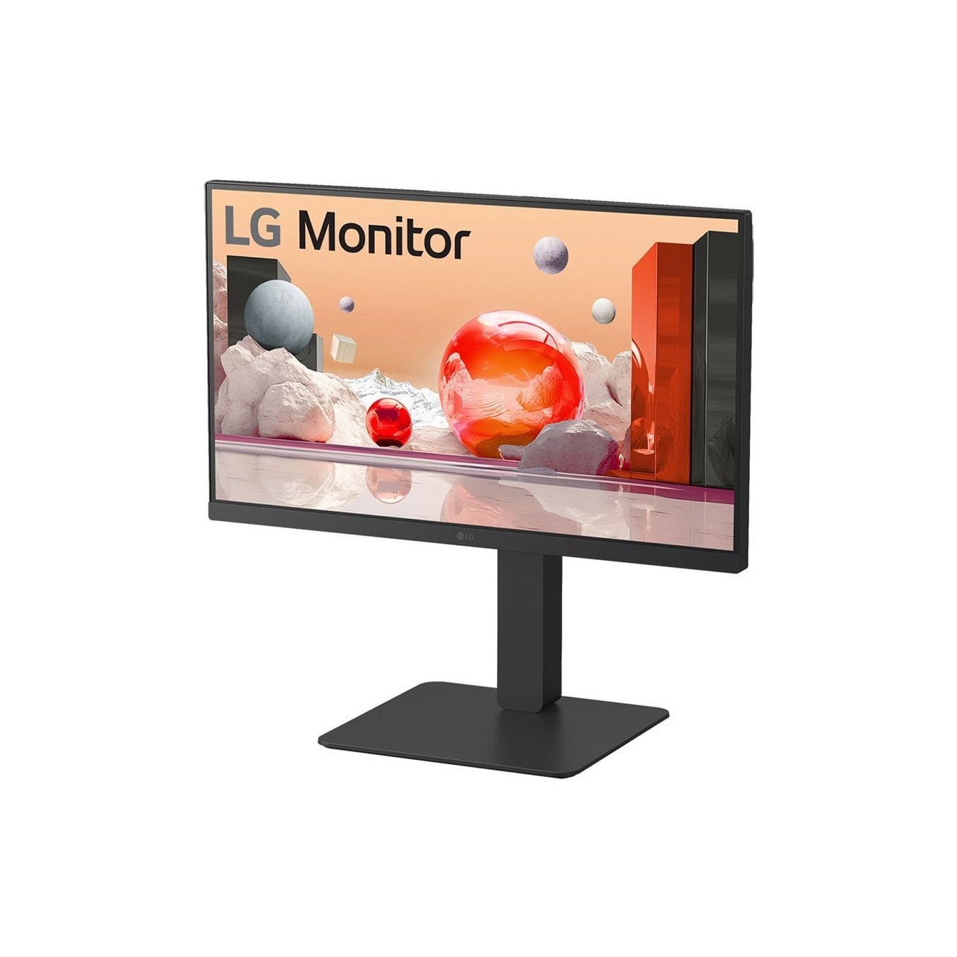 LG 24BA850-B - Black 23.8-inch IPS Full HD Monitor with HDMI/DP and Daisy Chain — Buy in Cyprus with Fast Delivery