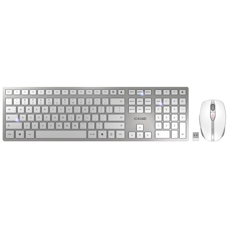 Buy CHERRY TAS Desktop-Set - DW 9100 - Wireless EU-Layout, Silver in Cyprus, Nicosia, Limassol, Larnaka, Pafos