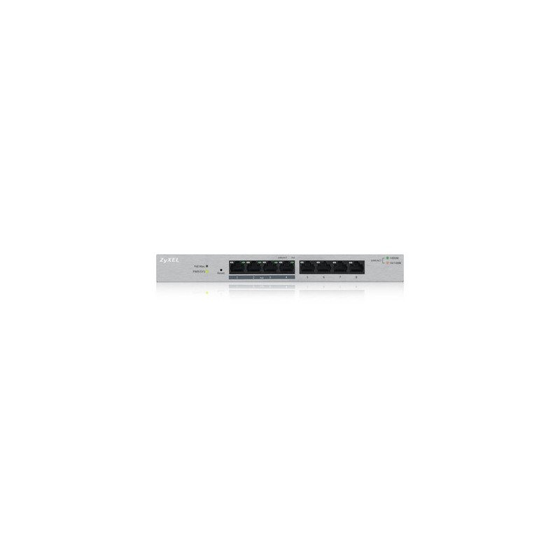 Buy Zyxel GS1200-8-M - Managed 8-Port Gigabit Switch (Silver) in Cyprus, Nicosia, Limassol, Larnaka, Pafos