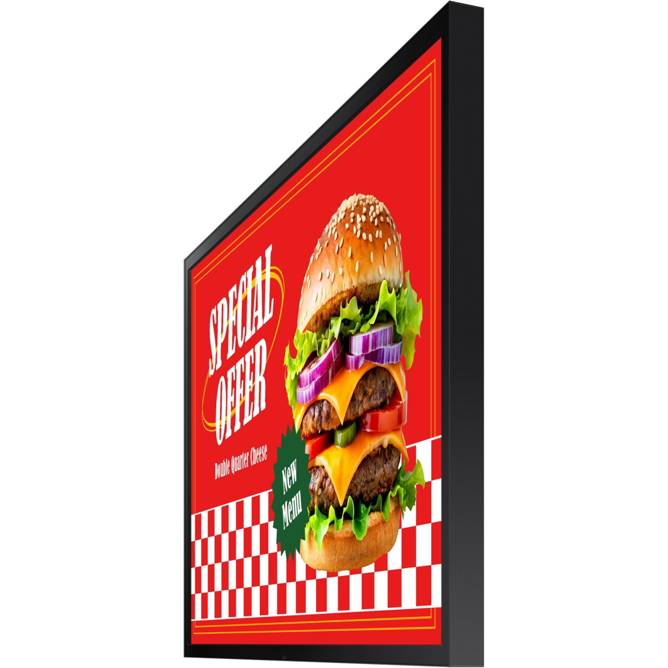Samsung Smart Signage - OH55DX - 55in Black VA LCD, Outdoor IP56, 24/7, Tizen OS, BT, 2x HDMI 2.0