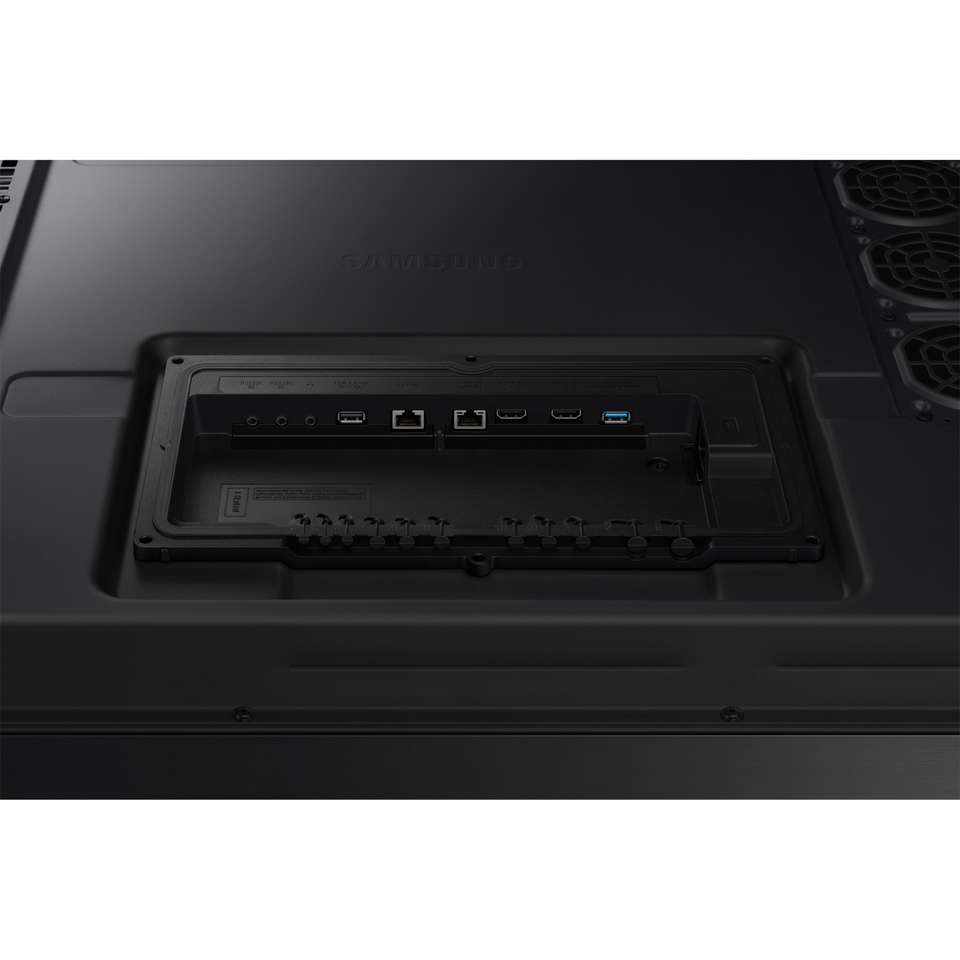 Samsung Smart Signage - OH55DX - 55in Black VA LCD, Outdoor IP56, 24/7, Tizen OS, BT, 2x HDMI 2.0