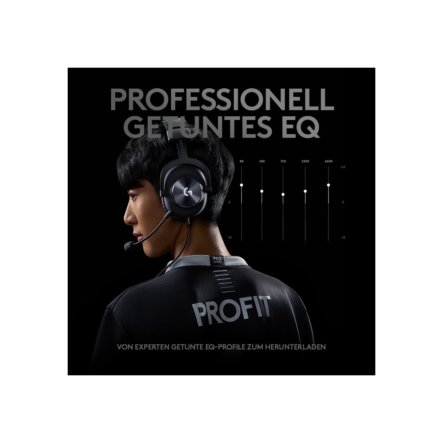 Logitech G Pro X Wireless Headset - 981-000818 - Black (Boxed) — Buy in Cyprus with Fast Delivery