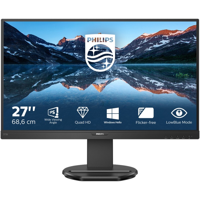 Buy 276B9 Monitor - 276B9 - Black, 27-inch Quad HD IPS LED, 75 Hz, 4 ms in Cyprus, Nicosia, Limassol, Larnaka, Pafos