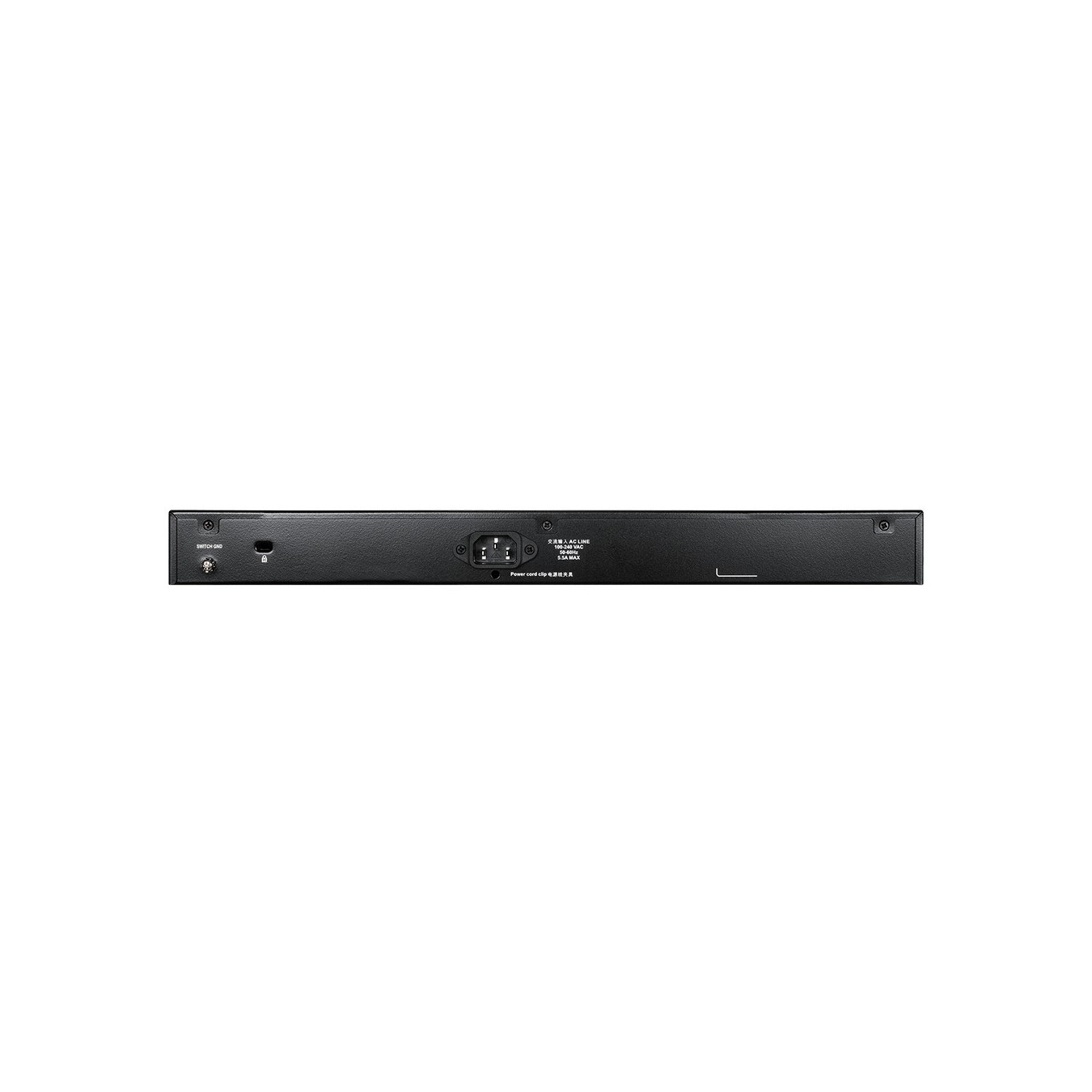 28-Port PoE+ Gigabit Smart Managed Switch - DGS-1510-28XMP - Black/Gray, 24x RJ-45, 4x SFP+, Rackmount