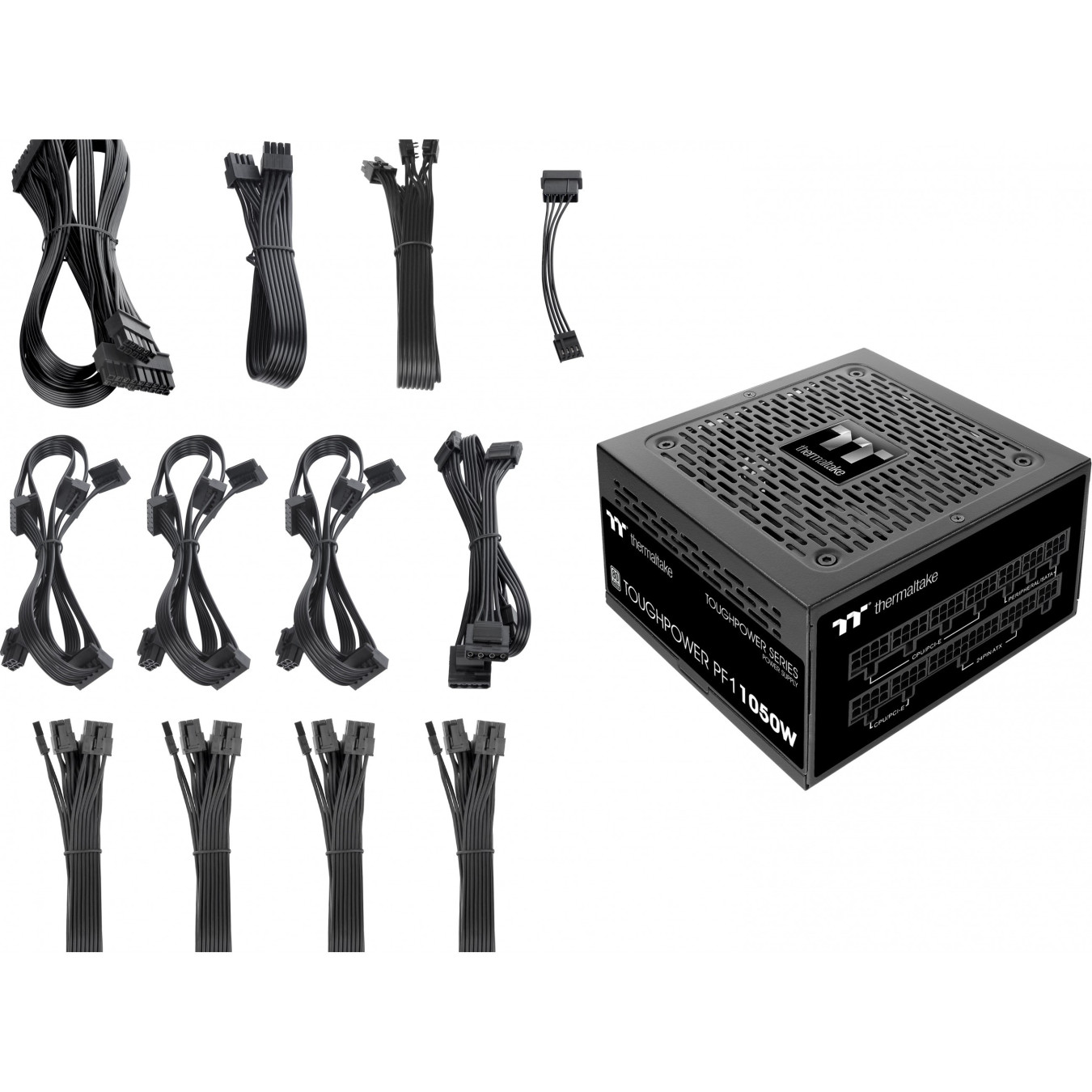 Thermaltake Toughpower PF1 1050W PSU - PF1 - Black, 80+ Platinum, Fully Modular — Buy in Cyprus with Fast Delivery