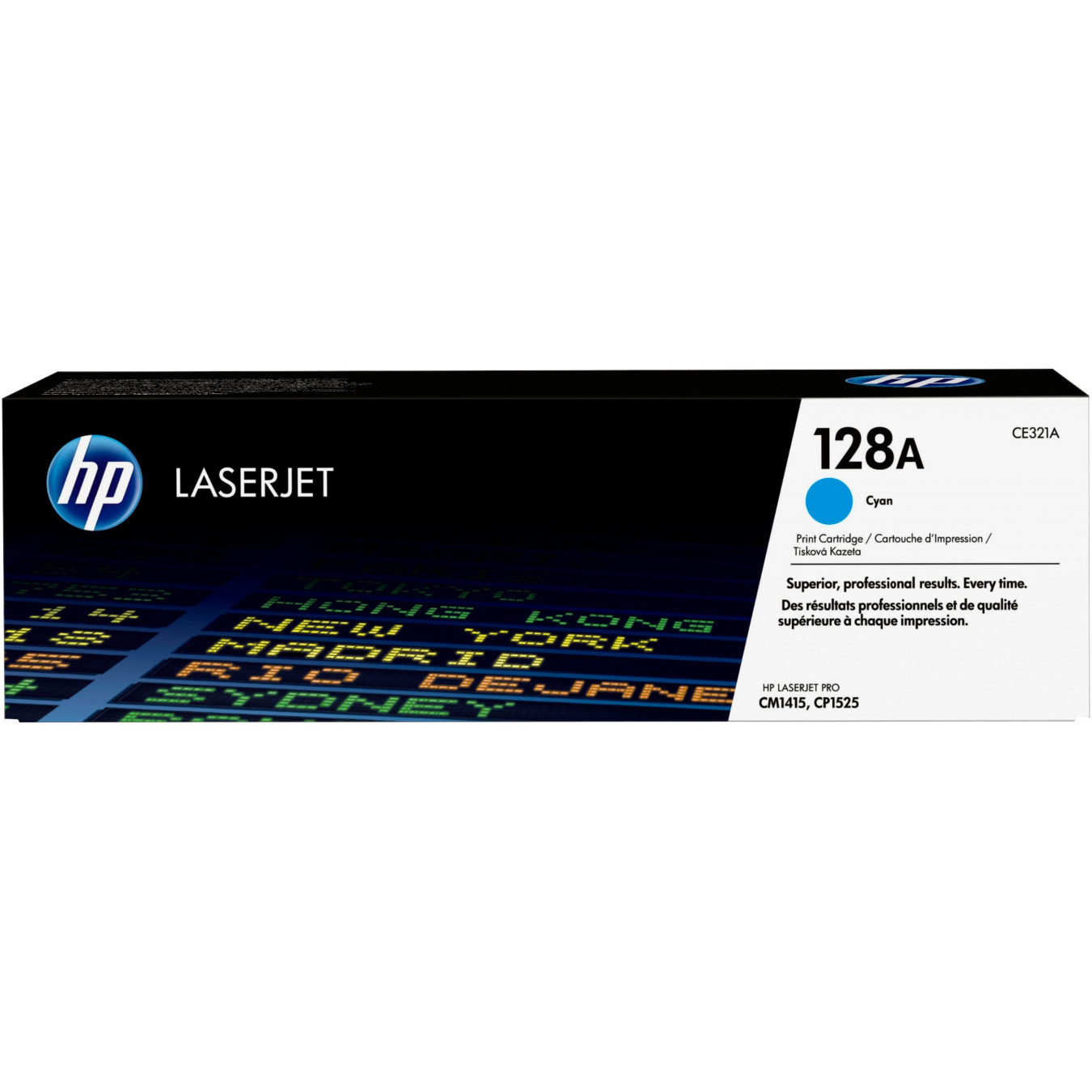 HP 128A Cyan Original LaserJet Toner CE321A - Cyan, 1300-page yield — Buy in Cyprus with Fast Delivery