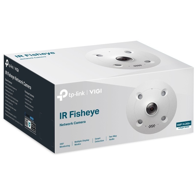Buy TP-Link Omada IPCam InSight S655I VIGI 5MP IR Fisheye Network - S655I - Whit... in Cyprus, Nicosia, Limassol, Larnaka, Pafos