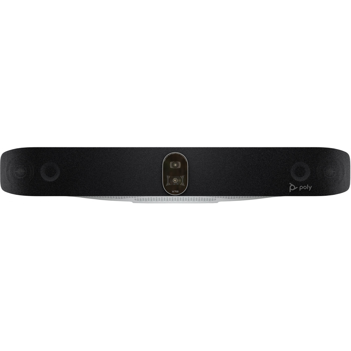 POLY STUDIO V72 USB VIDEO BAR - V72 - White, 4K Ultra HD, Dual cameras, 7.3x zoom, 120° FOV
