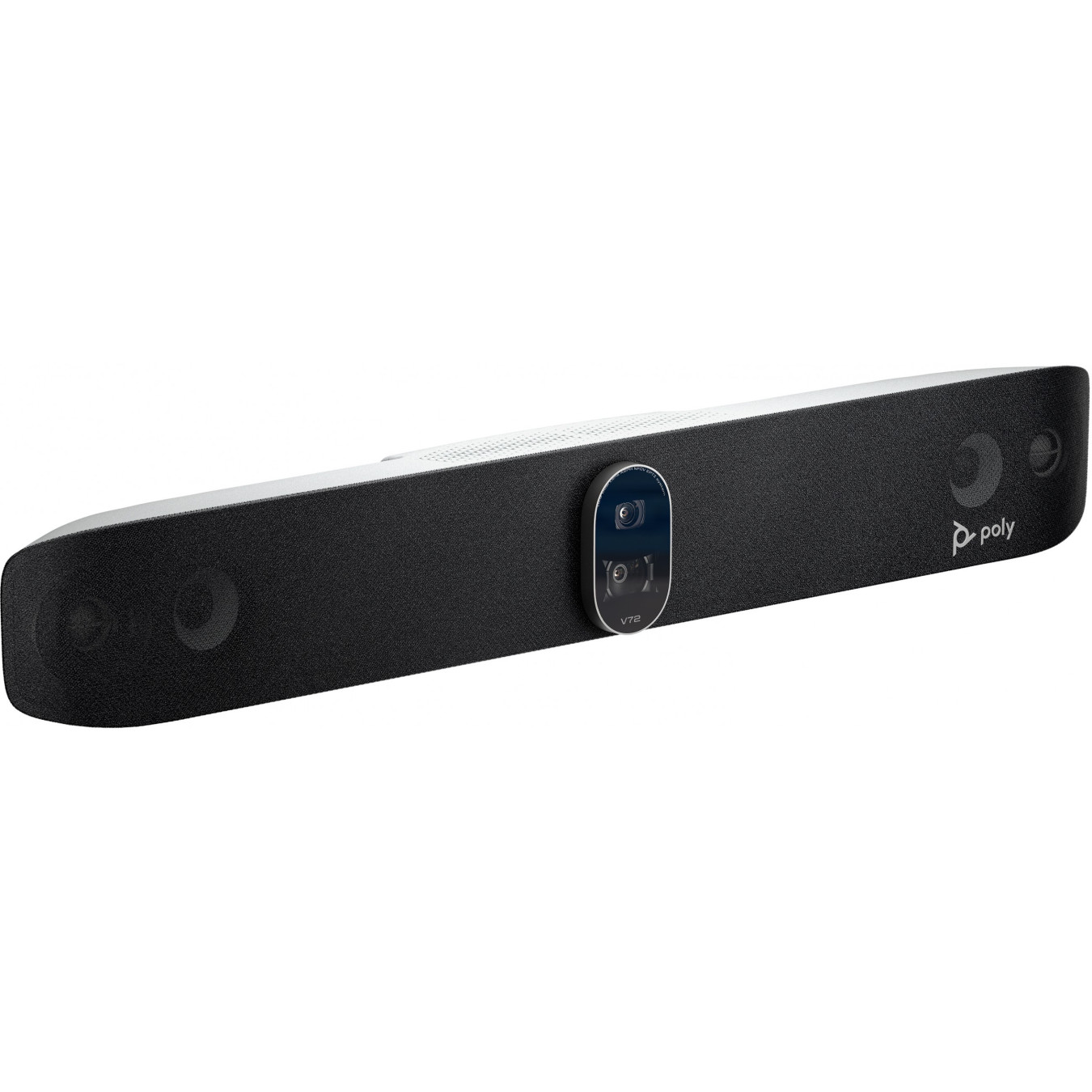 POLY STUDIO V72 USB VIDEO BAR - V72 - White, 4K Ultra HD, Dual cameras, 7.3x zoom, 120° FOV