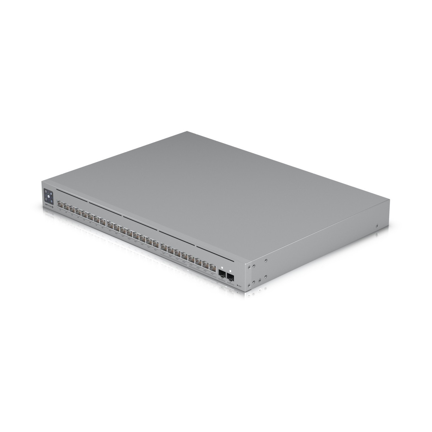 Ubiquiti UniFi USW-Pro-Max-24-PoE - Grey - L3 Managed, 24x 2.5G/1G + 2x 10G SFP+, 400W PoE, Rackmount