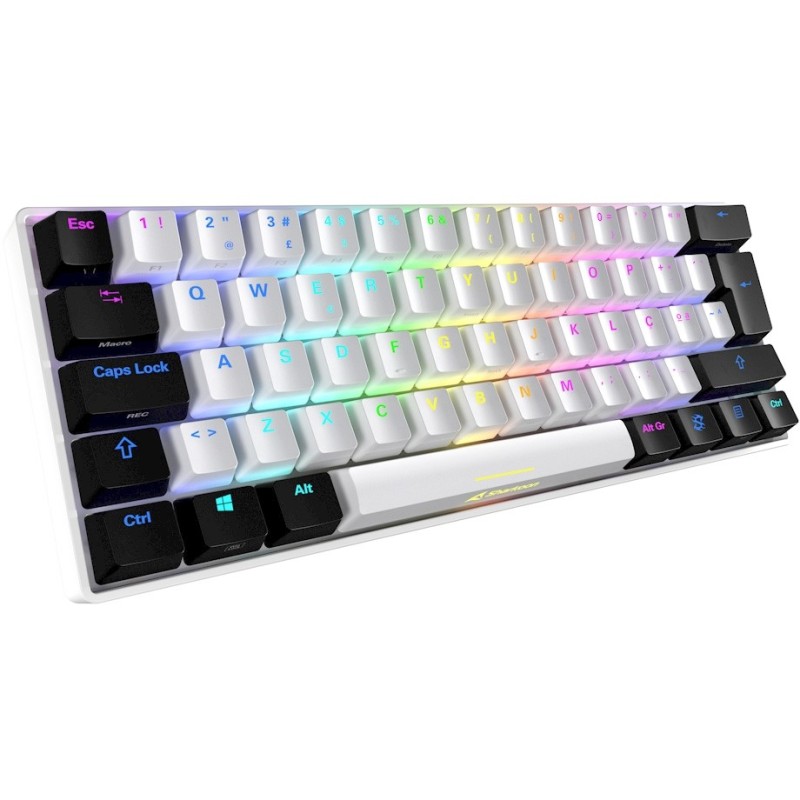Buy Sharkoon SKILLER SGK50 S4 - SGK50 S4 - 60% Wired USB-C Keyboard, Italian Lay... in Cyprus, Nicosia, Limassol, Larnaka, Pafos
