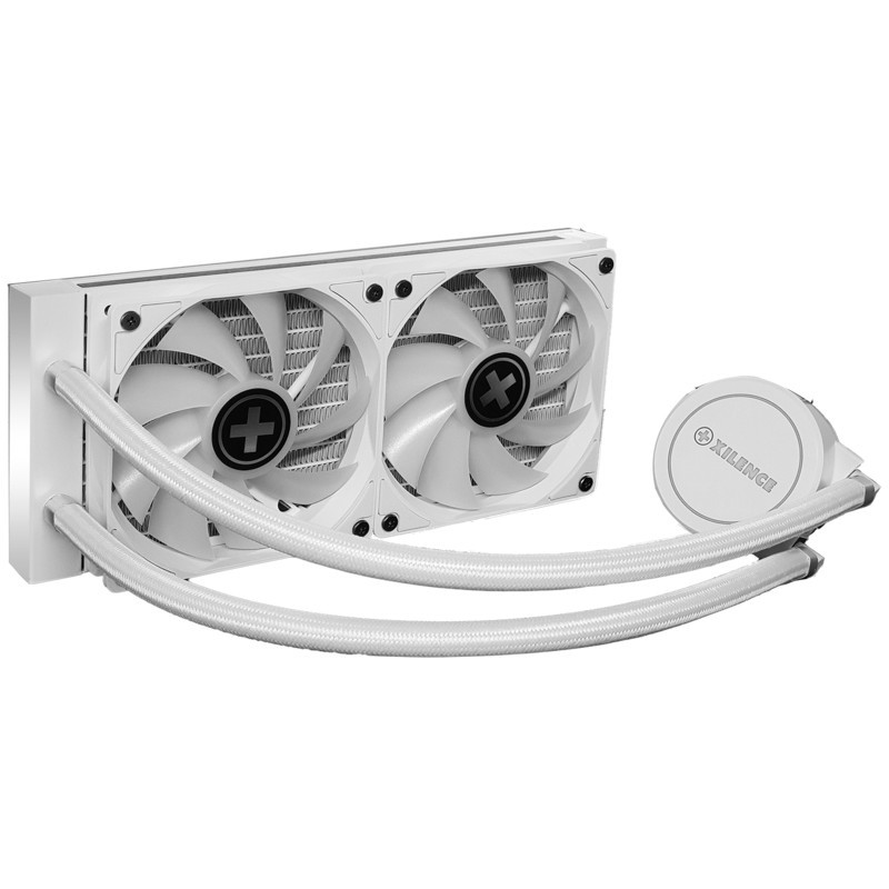 Buy K Cooler Wasserkühlung - LQ240.W.ARGB - White ARGB, 2x120mm PWM Fans, AIO L... in Cyprus, Nicosia, Limassol, Larnaka, Pafos