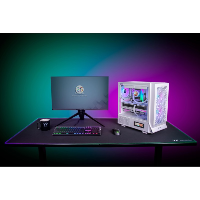 Buy Thermaltake Ceres 330 TG ARGB Snow White - Ceres 330 - Snow White in Cyprus, Nicosia, Limassol, Larnaka, Pafos