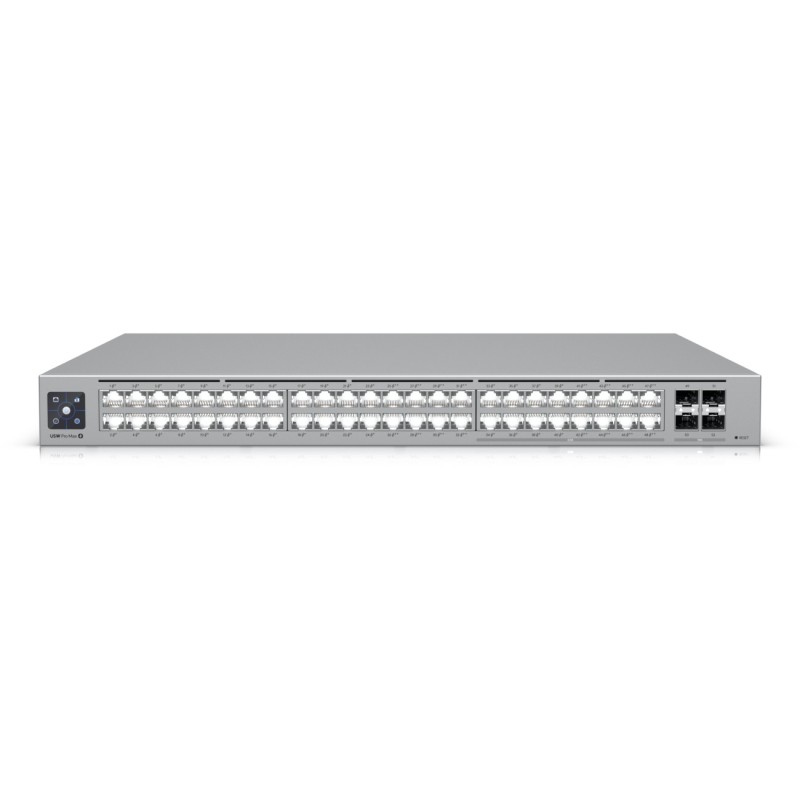 Buy Ubiquiti UniFi Switch - USW-PRO-Max-48-PoE - Grey 1U Rackmount, PoE++ 720W, ... in Cyprus, Nicosia, Limassol, Larnaka, Pafos