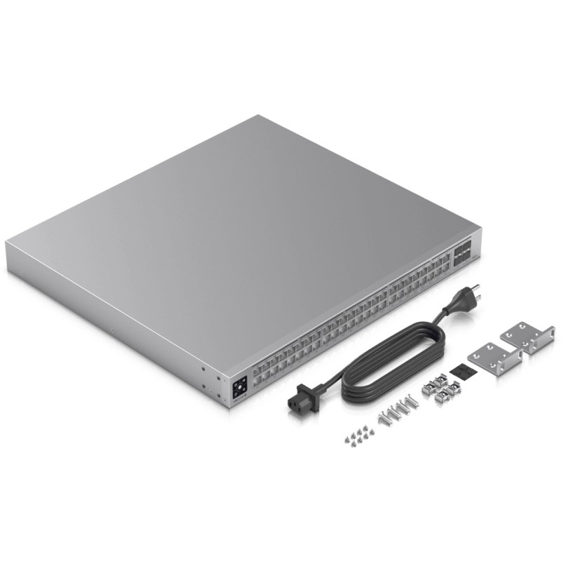 Buy Ubiquiti UniFi Switch - USW-PRO-Max-48-PoE - Grey 1U Rackmount, PoE++ 720W, ... in Cyprus, Nicosia, Limassol, Larnaka, Pafos