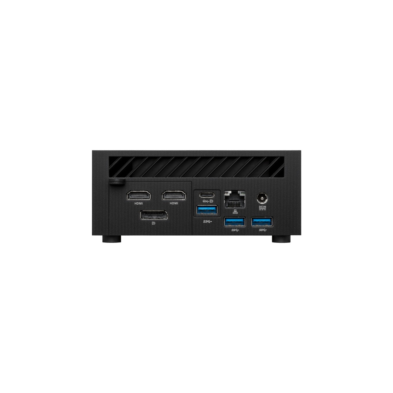 ASUS PN53-BBR575HD - PN53-BBR575HD - Black, Ryzen 5 7535H, up to 32 GB DDR5, 4.55 GHz Boost, No OS