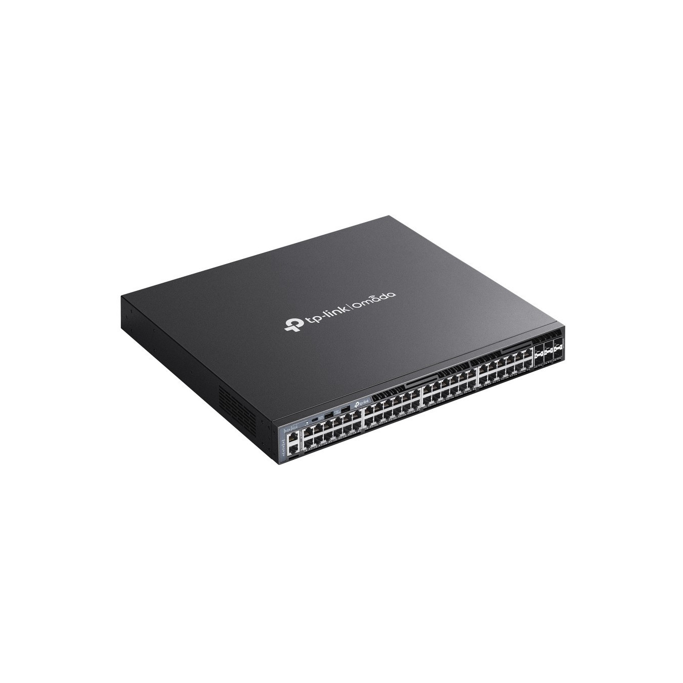 TP-Link Omada Switch 48x GE SG6654X Layer 3 - SG6654X - Black, 1U Rackmount, 48x Gigabit RJ-45, 6x SFP+