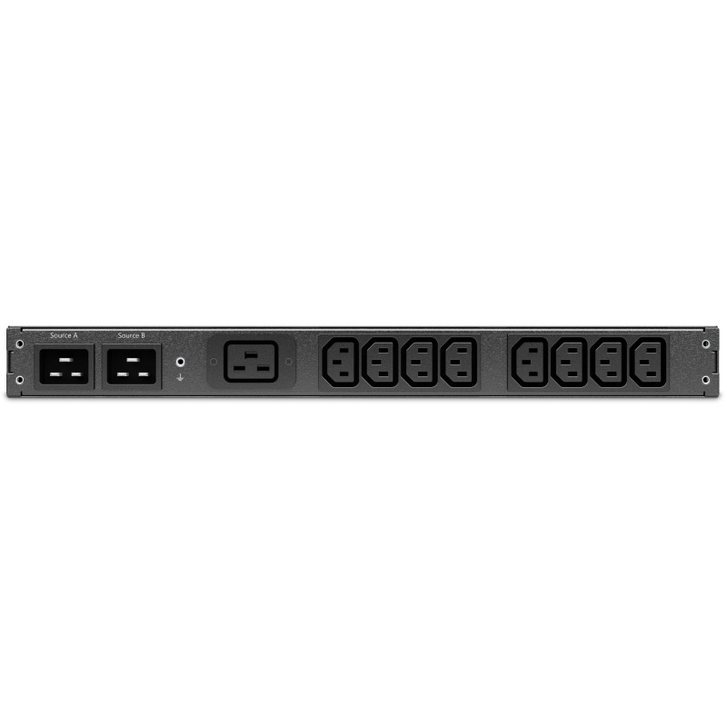 Buy APC NetShelter Automatic Transfer Switch AP4423A - 1U, Black - 9 Outlets (8x... in Cyprus, Nicosia, Limassol, Larnaka, Pafos