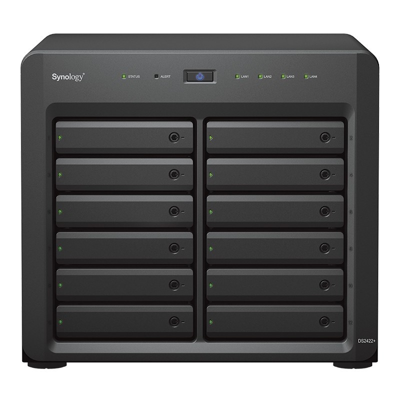 Buy Synology Disk Station DS2422+ NAS - 12-Bay Tower, Ryzen Embedded V1500B, 4 G... in Cyprus, Nicosia, Limassol, Larnaka, Pafos