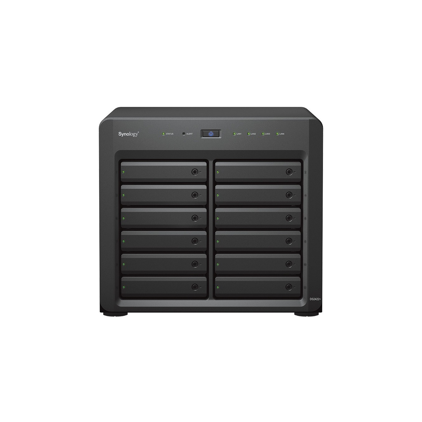 Synology Disk Station DS2422+ NAS - 12-Bay Tower, Ryzen Embedded V1500B, 4 GB DDR4, 2.2 GHz — Buy in Cyprus with Fast Delivery