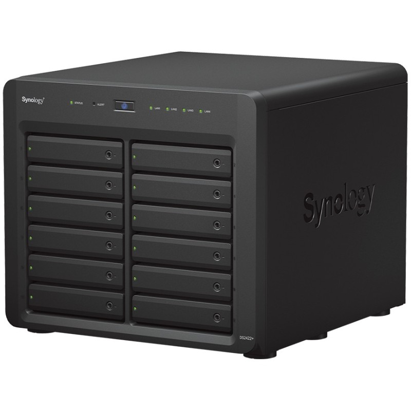 Buy Synology Disk Station DS2422+ NAS - 12-Bay Tower, Ryzen Embedded V1500B, 4 G... in Cyprus, Nicosia, Limassol, Larnaka, Pafos
