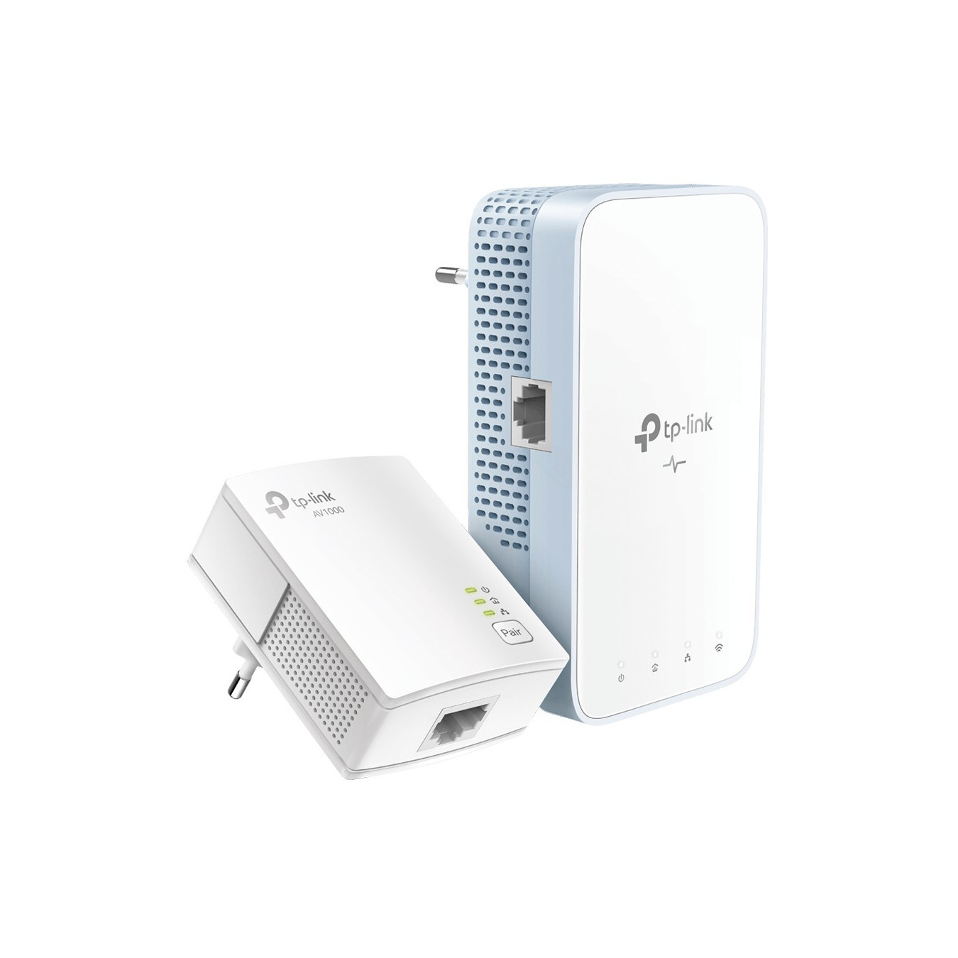 INTD TP-Link TL-WPA7517 AV1000 Powerline + Wi-Fi 5 2-pack - TL-WPA7517 - White, Dual-band 2.4/5 GHz, 2x Gigabit Ethernet