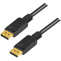 Buy Logilink DisplayPort Cable DP Male to DP Male 8K 60 Hz 5m - CV0139 - Black in Cyprus, Nicosia, Limassol, Larnaka, Pafos