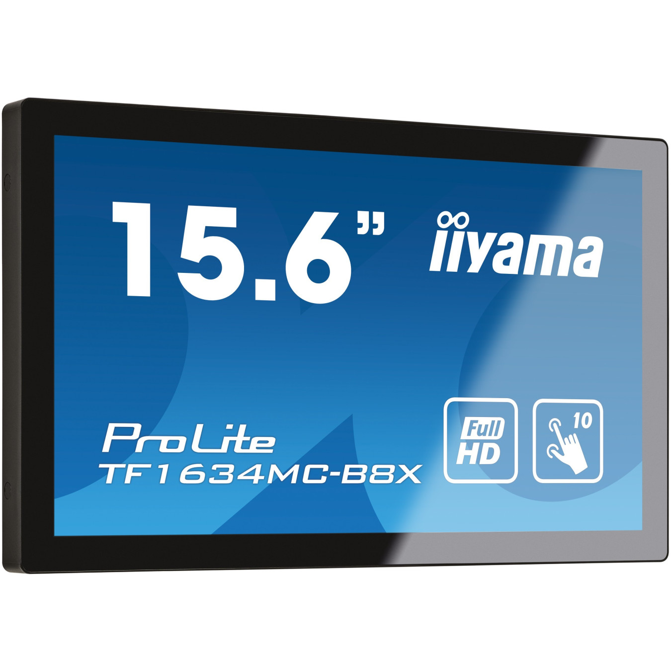 IIYAMA 15.6" Open-Frame Touch Monitor - TF1634MC-B8X - IPS, 1920x1080, HDMI+DP, Black — Buy in Cyprus with Fast Delivery