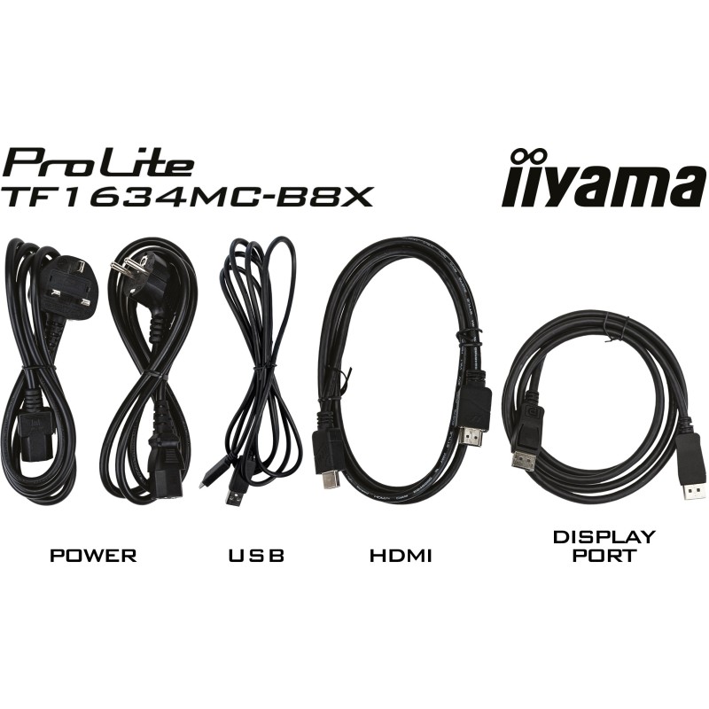 Buy IIYAMA 15.6" Open-Frame Touch Monitor - TF1634MC-B8X - IPS, 1920x1080, HDMI+... in Cyprus, Nicosia, Limassol, Larnaka, Pafos