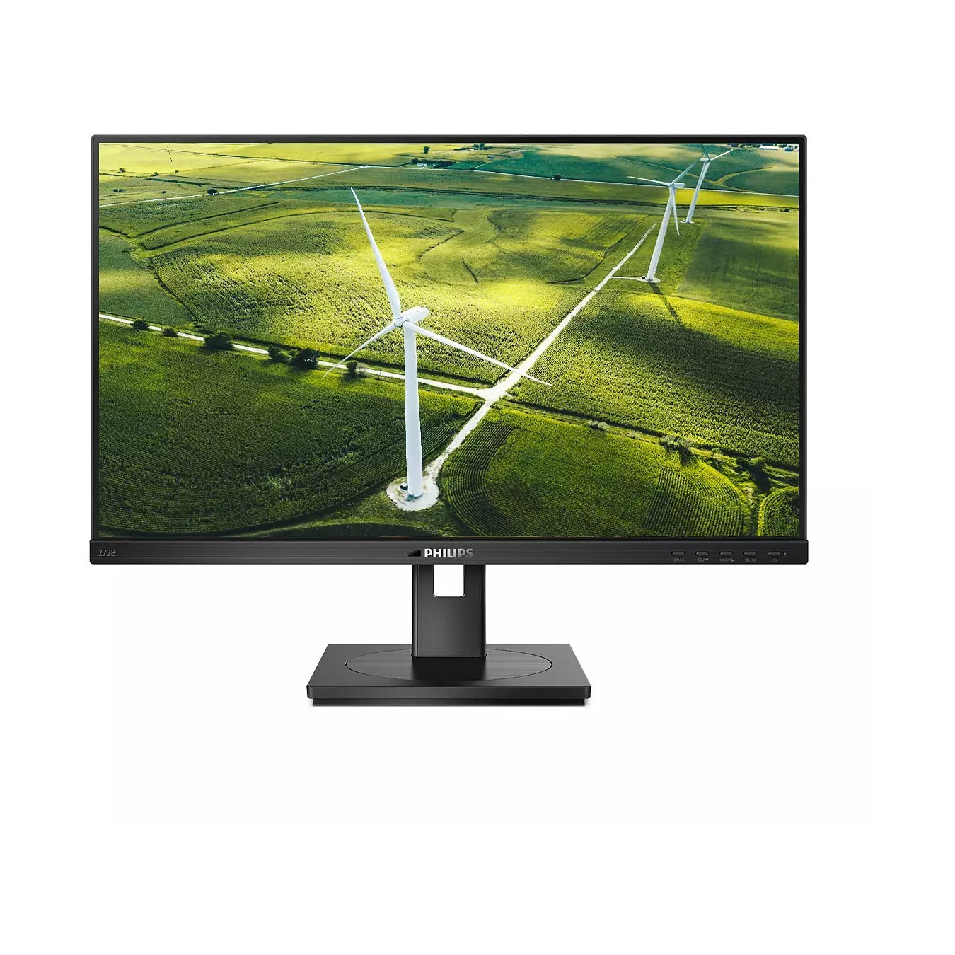 Philips 272B1G - 27" IPS Full HD (1920x1080) 75Hz Monitor - Black, DVI/HDMI/DP, 4xUSB-A — Buy in Cyprus with Fast Delivery