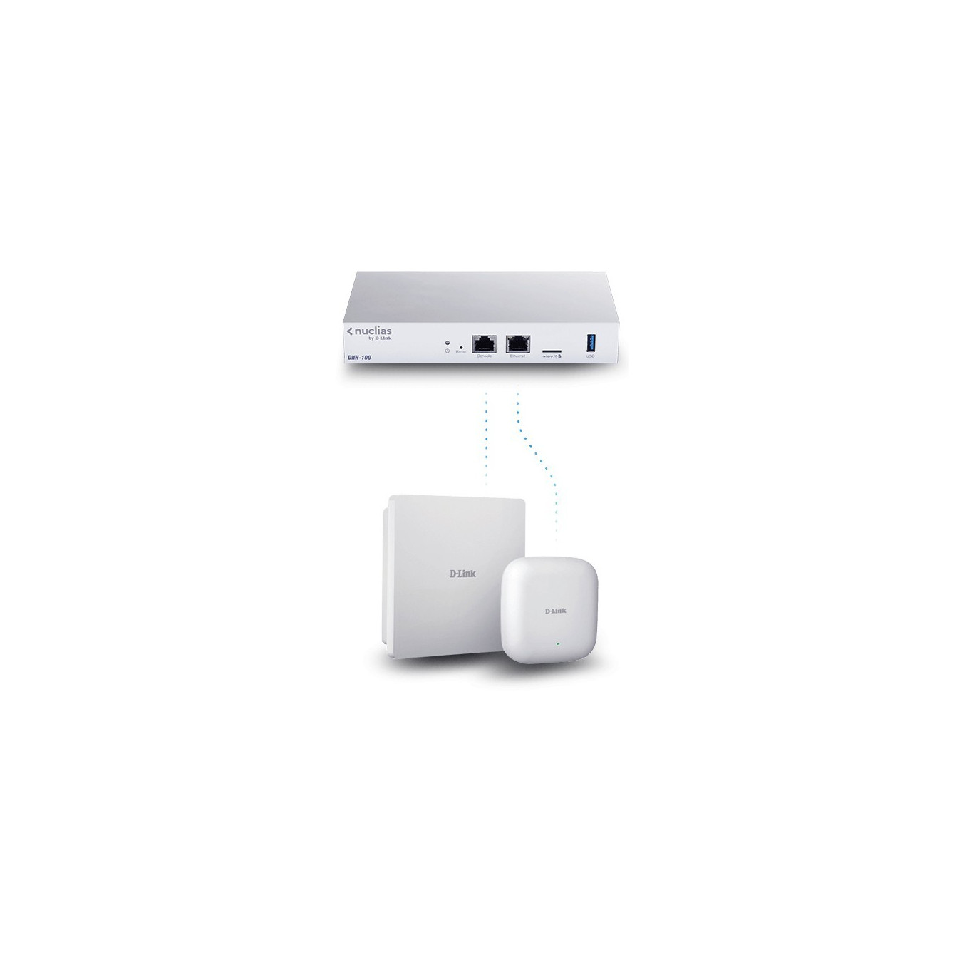 D-Link DAP-X2850 - AX3600 Wi-Fi 6 Dual-Band PoE Access Point - White, 4x Internal Antennas, Ceiling/Wall
