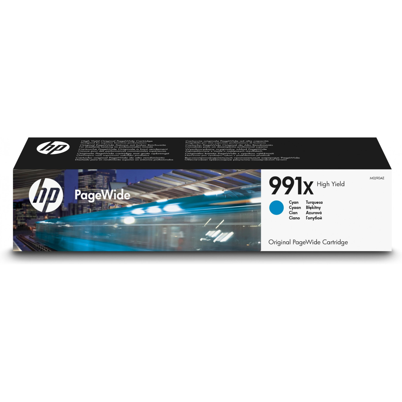 HP PageWide 991X - M0J90AE - High‑Yield Cyan Original Ink Cartridge (16,000 pages) — Buy in Cyprus with Fast Delivery