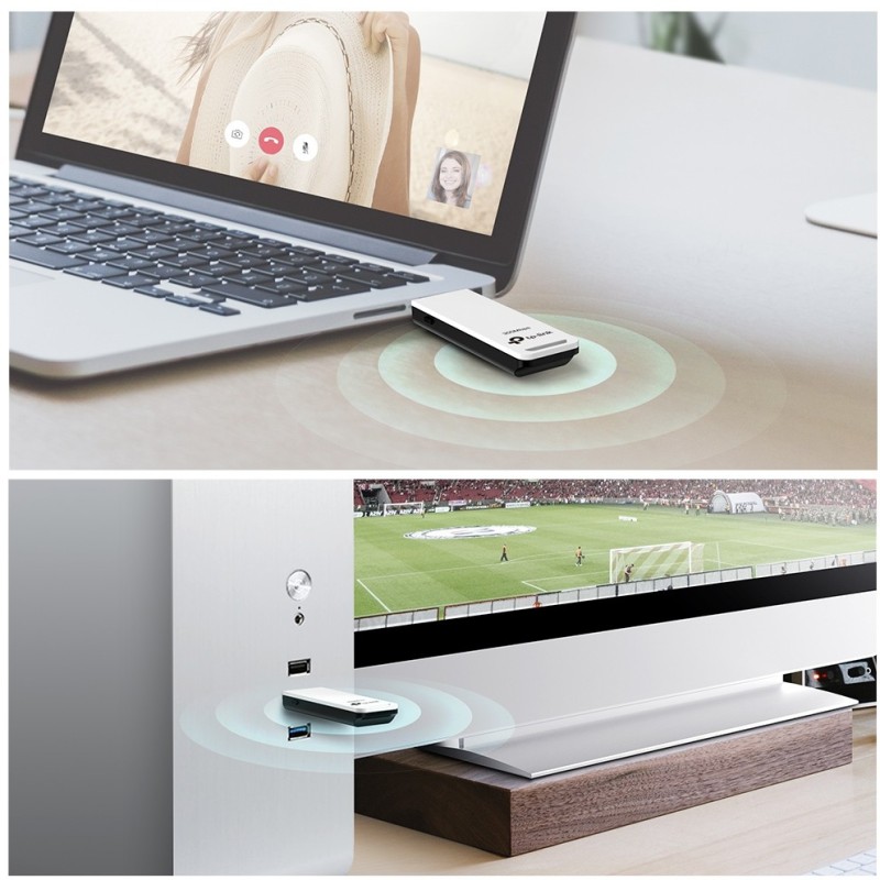 Buy TP-Link TL-WN821N - 300Mbps USB Wi-Fi Adapter - Single-Band 2.4 GHz, Black/W... in Cyprus, Nicosia, Limassol, Larnaka, Pafos