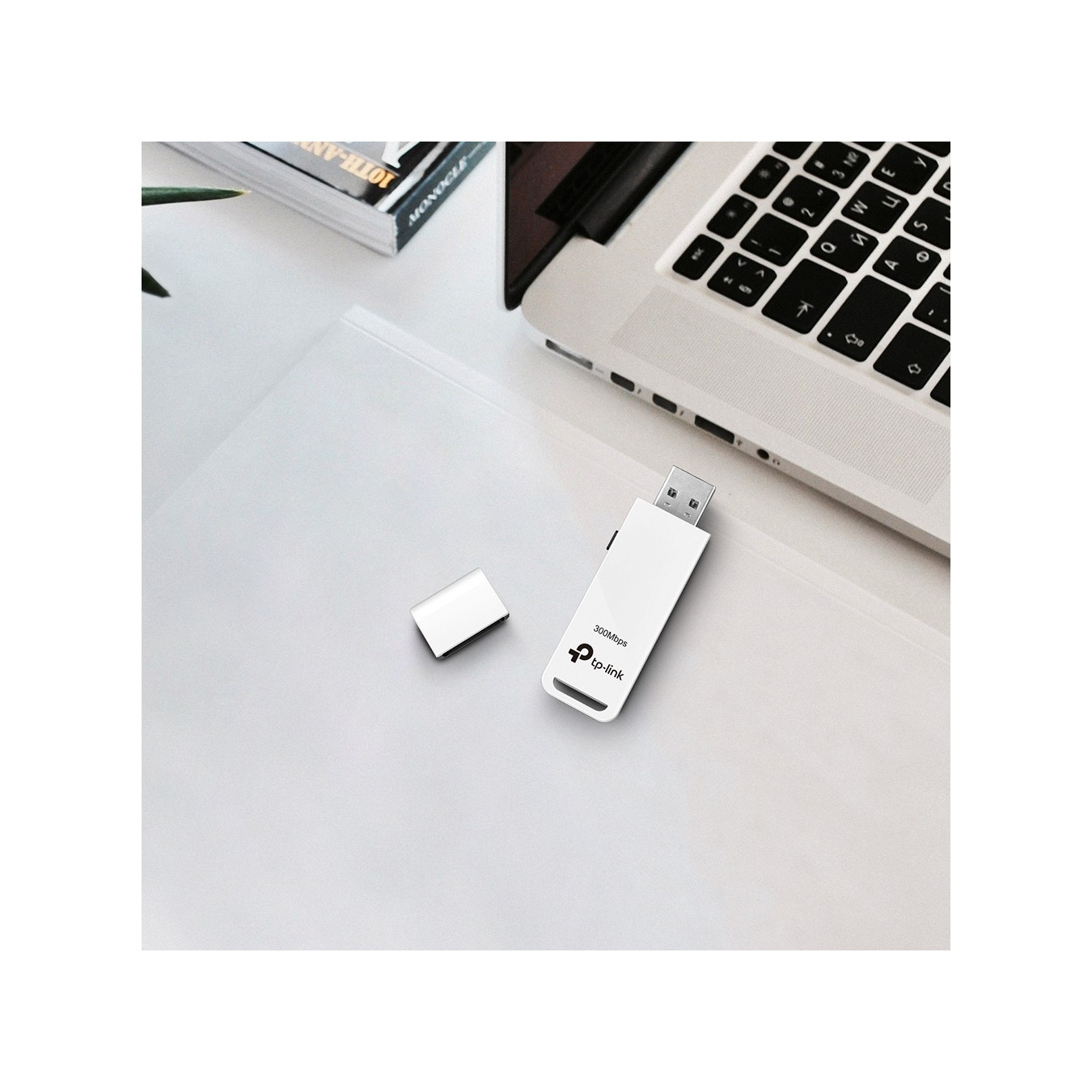 TP-Link TL-WN821N - 300Mbps USB Wi-Fi Adapter - Single-Band 2.4 GHz, Black/White — Buy in Cyprus with Fast Delivery