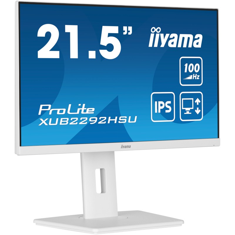 Buy iiyama ProLite XUB2292HSU-W6 - 21.5" FHD IPS 100Hz 0.4ms Height-Adjustable W... in Cyprus, Nicosia, Limassol, Larnaka, Pafos