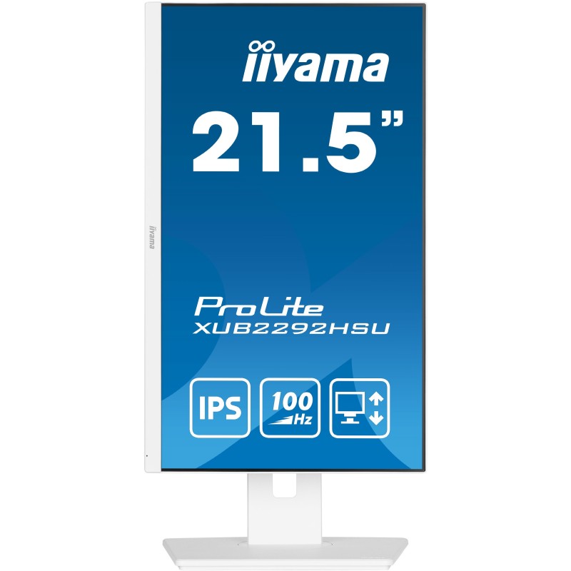 Buy iiyama ProLite XUB2292HSU-W6 - 21.5" FHD IPS 100Hz 0.4ms Height-Adjustable W... in Cyprus, Nicosia, Limassol, Larnaka, Pafos