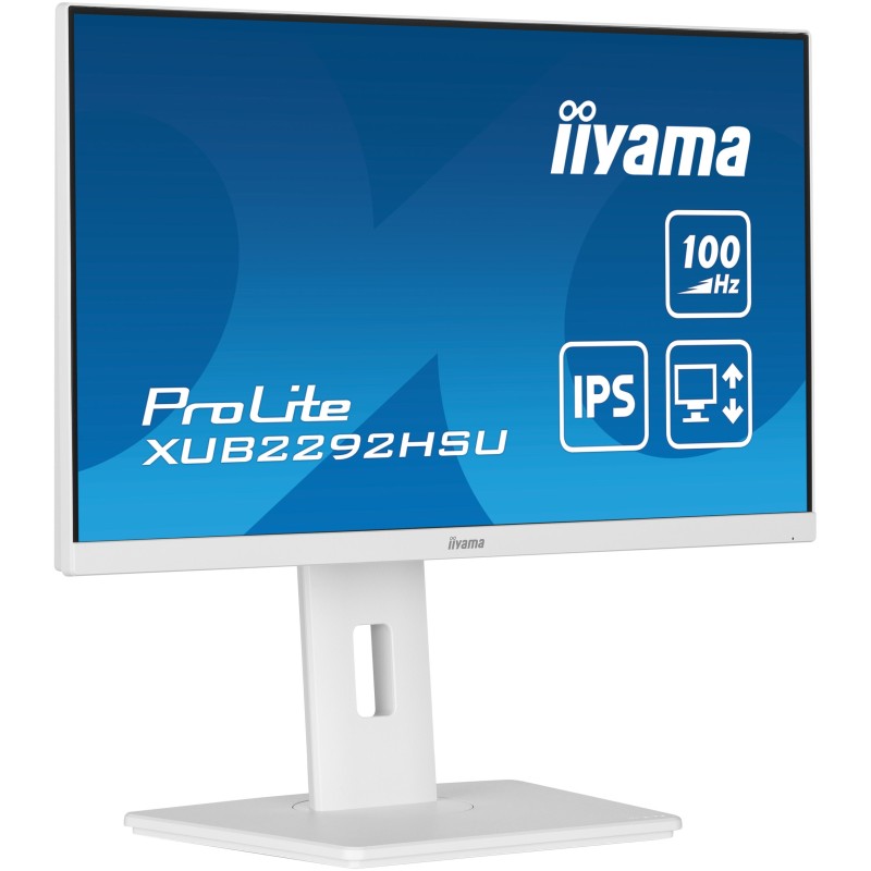 Buy iiyama ProLite XUB2292HSU-W6 - 21.5" FHD IPS 100Hz 0.4ms Height-Adjustable W... in Cyprus, Nicosia, Limassol, Larnaka, Pafos