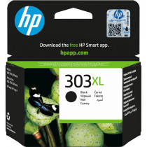 HP 303XL Black Original Ink Cartridge - T6N04AE - High Yield (600 pages), 12 ml, Pigment-based